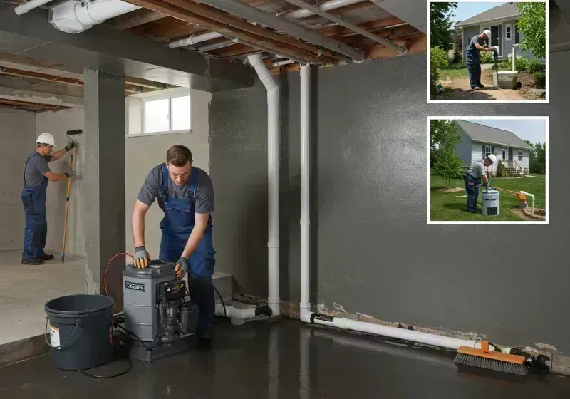 Basement Waterproofing and Flood Prevention process in Pine Lawn, MO